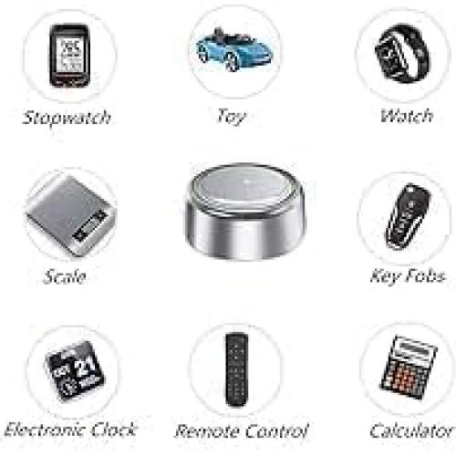 Baterías de Reloj SR920SW 370 371 50 Pack AG6 LR921 1.55V