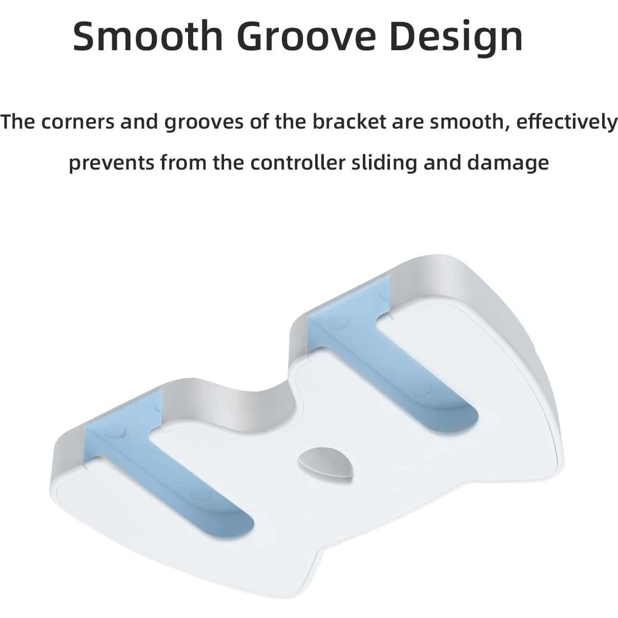 Soporte de escritorio Mcbazel para controladores Xbox y Switch - Blanco