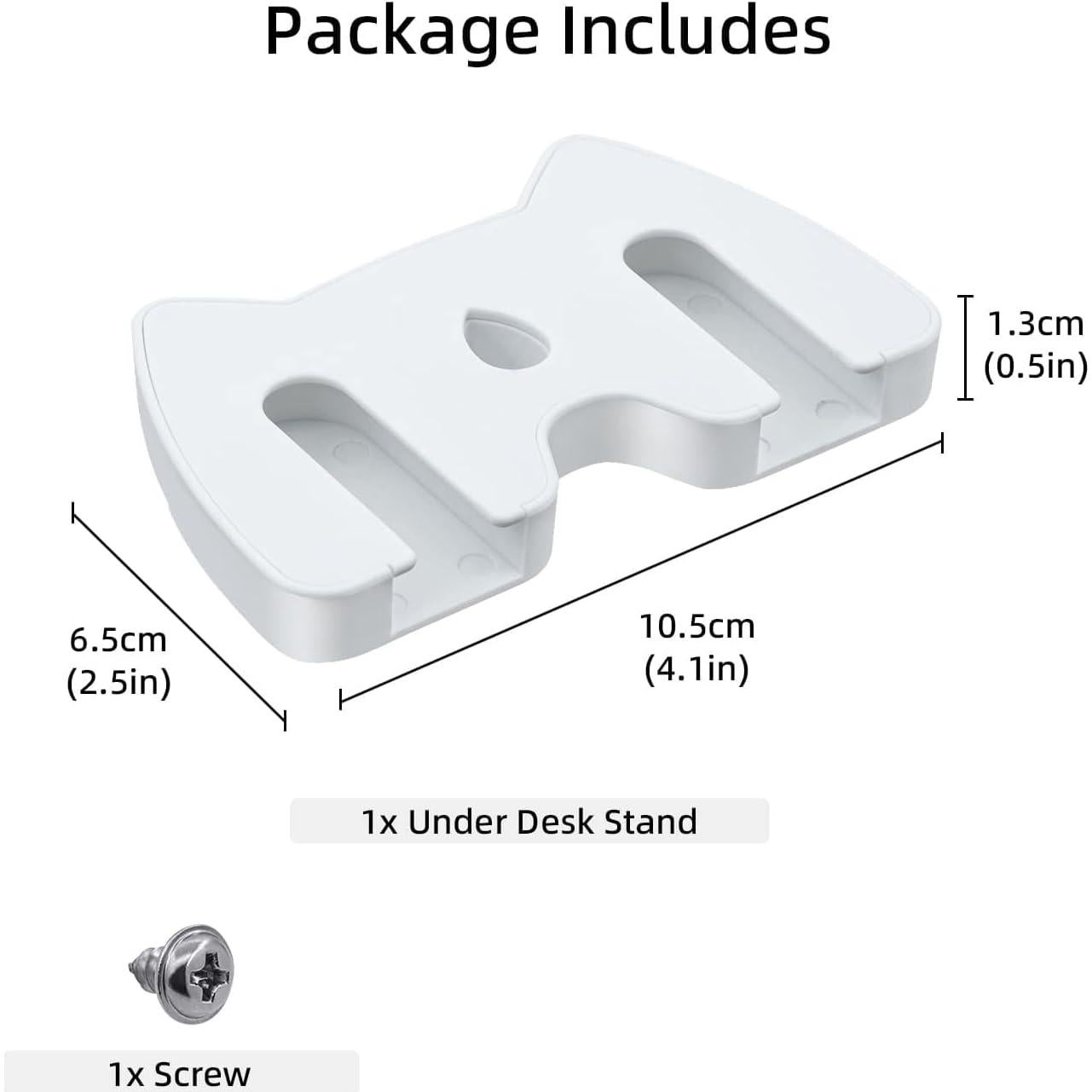 Soporte de escritorio Mcbazel para controladores Xbox y Switch - Blanco
