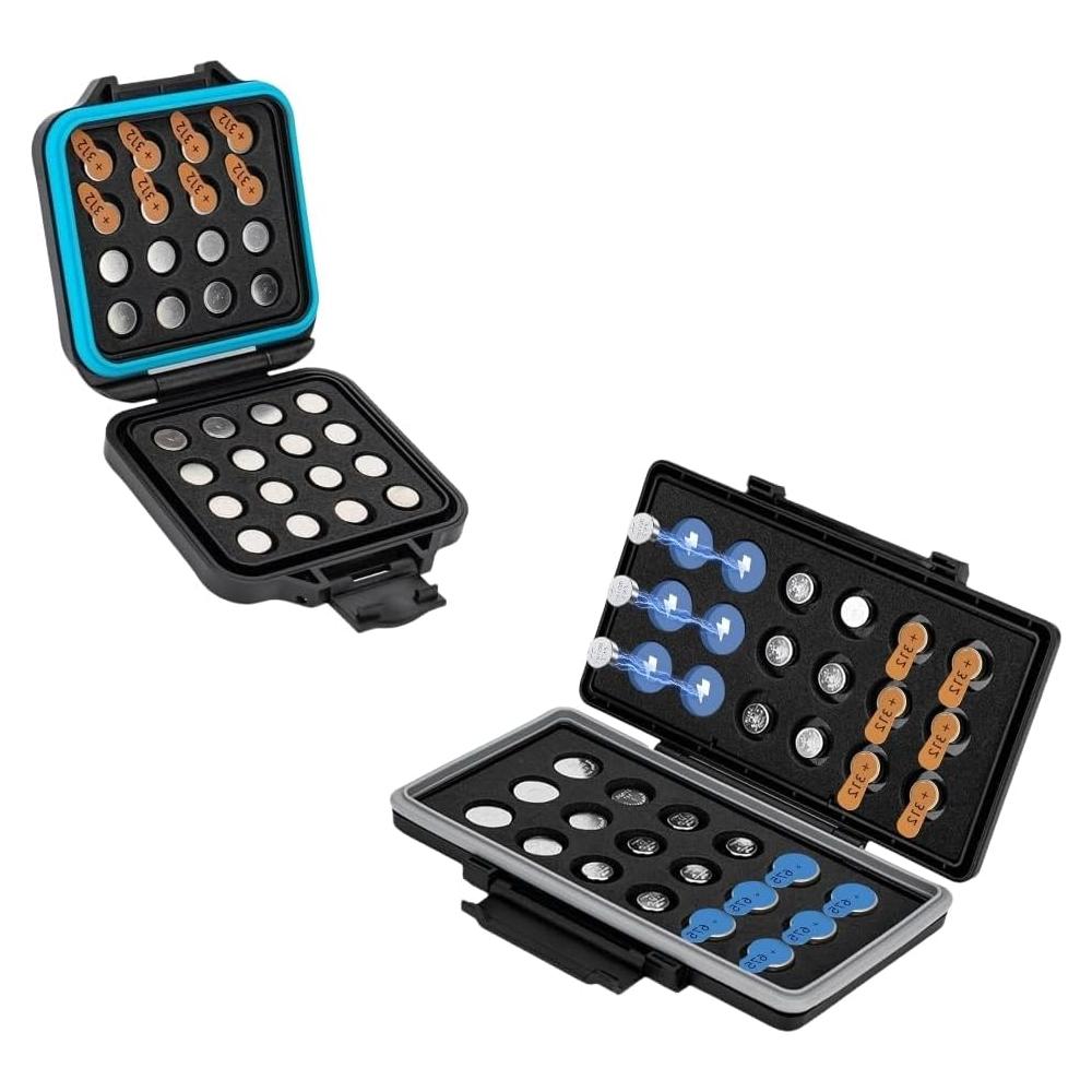 Caja de Baterías Tamaño 312 + 36x LR1130 LR41 376 377