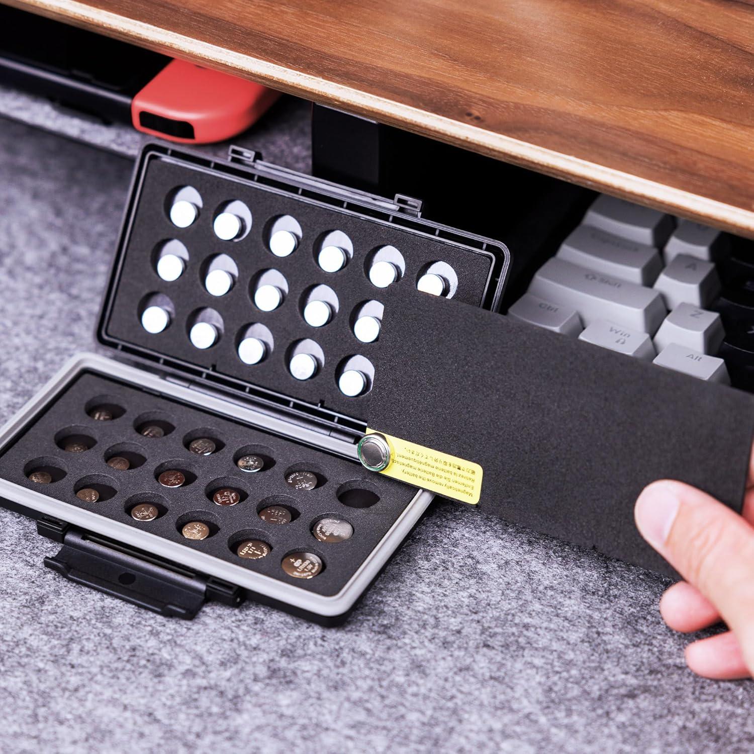 Caja de Baterías Tamaño 312 + 36x LR1130 LR41 376 377