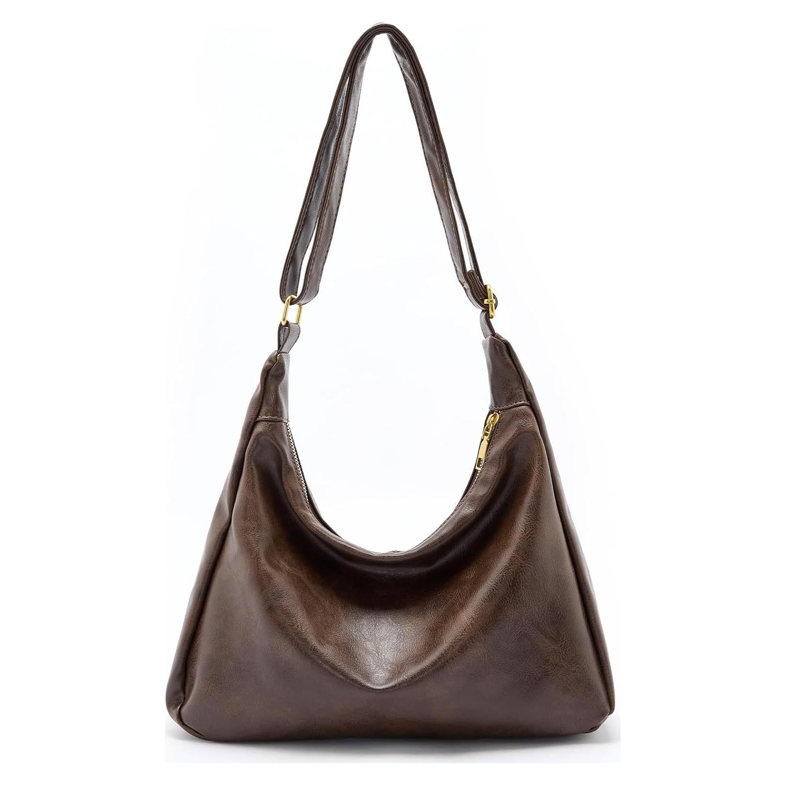 Bolso Hobo Celestina de Cuero Vegano para Mujeres