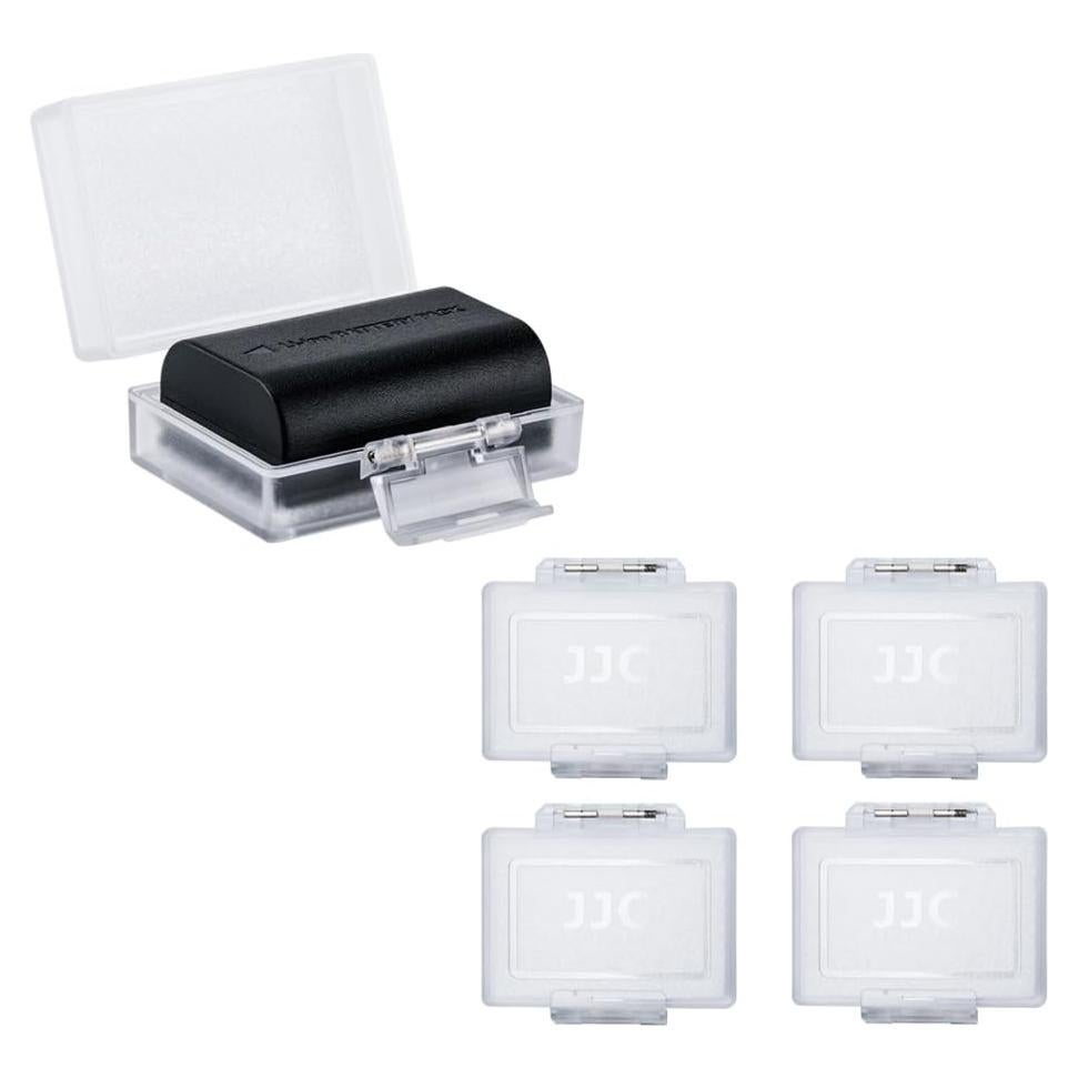 Caja de batería JJC BC-4K para cámaras y baterías AA/AAA