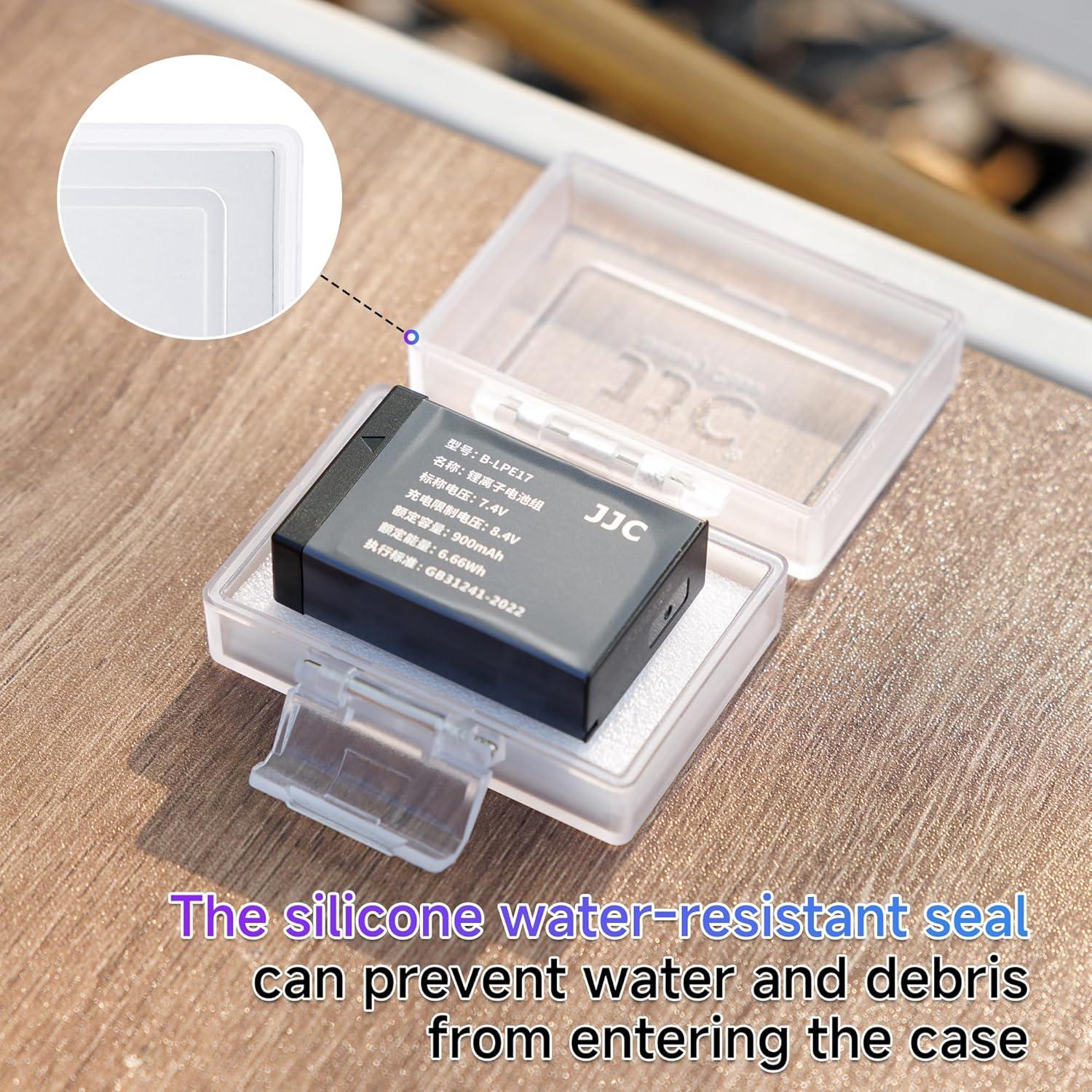 Caja de batería JJC BC-4K para cámaras y baterías AA/AAA