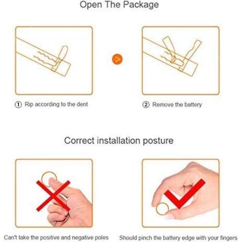 Baterías de Botón SKOANBE 10PCS LR44 + 8PCS CR2032 3V