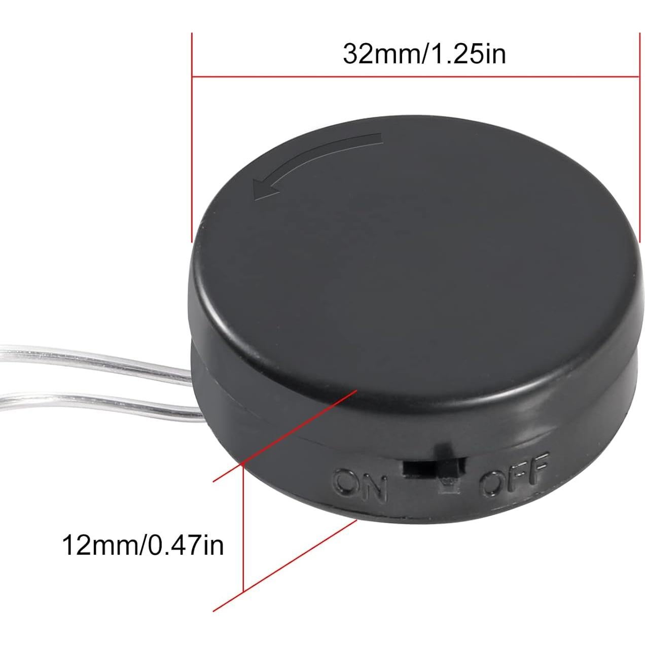 Soporte de Batería CR2032 Alinan 20pcs con Interruptor On/Off