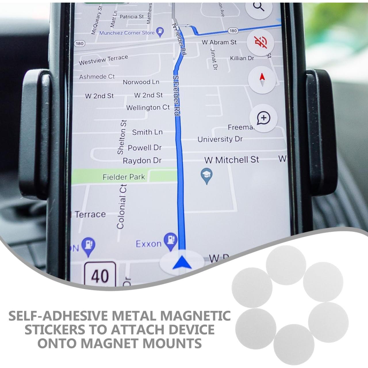 Placas de Metal Adhesivas ULTECHNOVO para Soporte de Teléfono