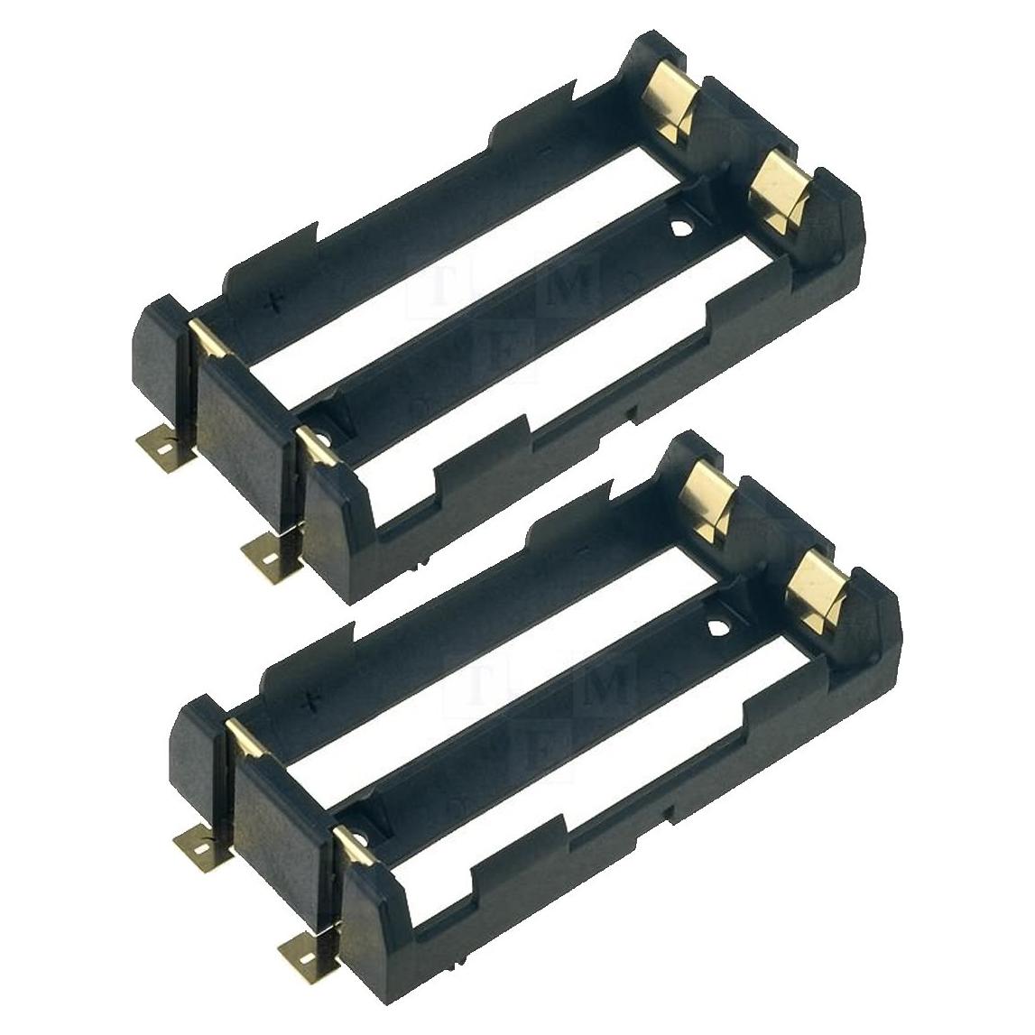 Soporte de Batería Doble Keystone 1048 para 18650 - Paquete de 2