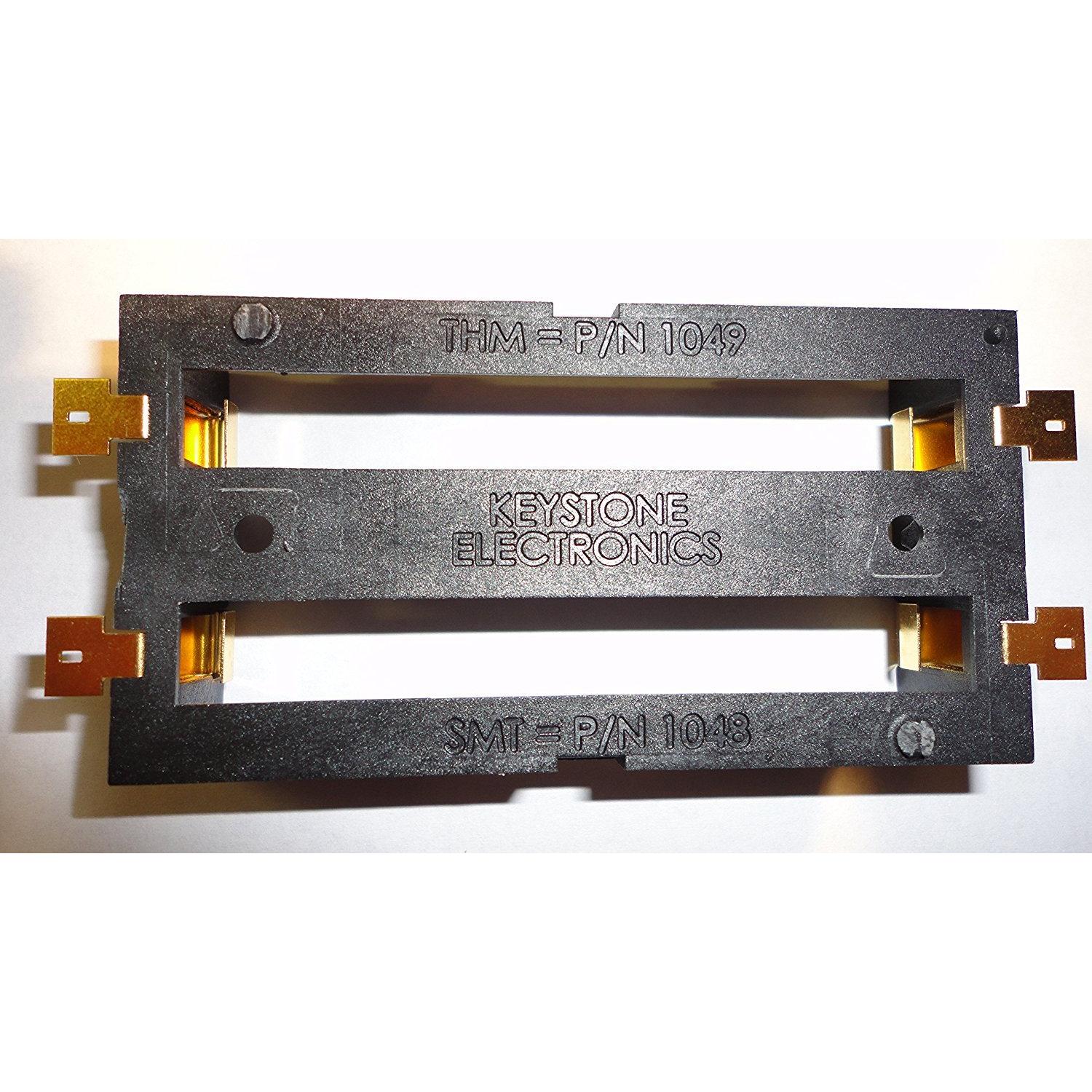Soporte de Batería Doble Keystone 1048 para 18650 - Paquete de 2