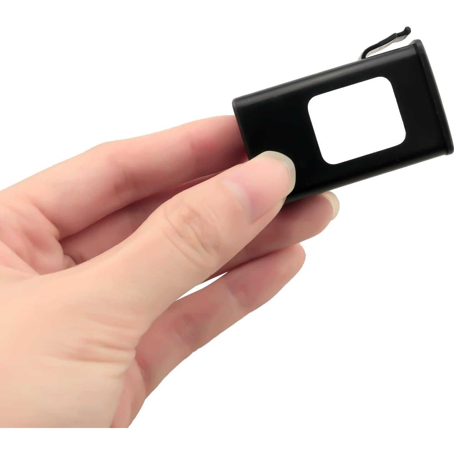 Soporte de Batería EQ-7545R 2PCS Plástico Negro