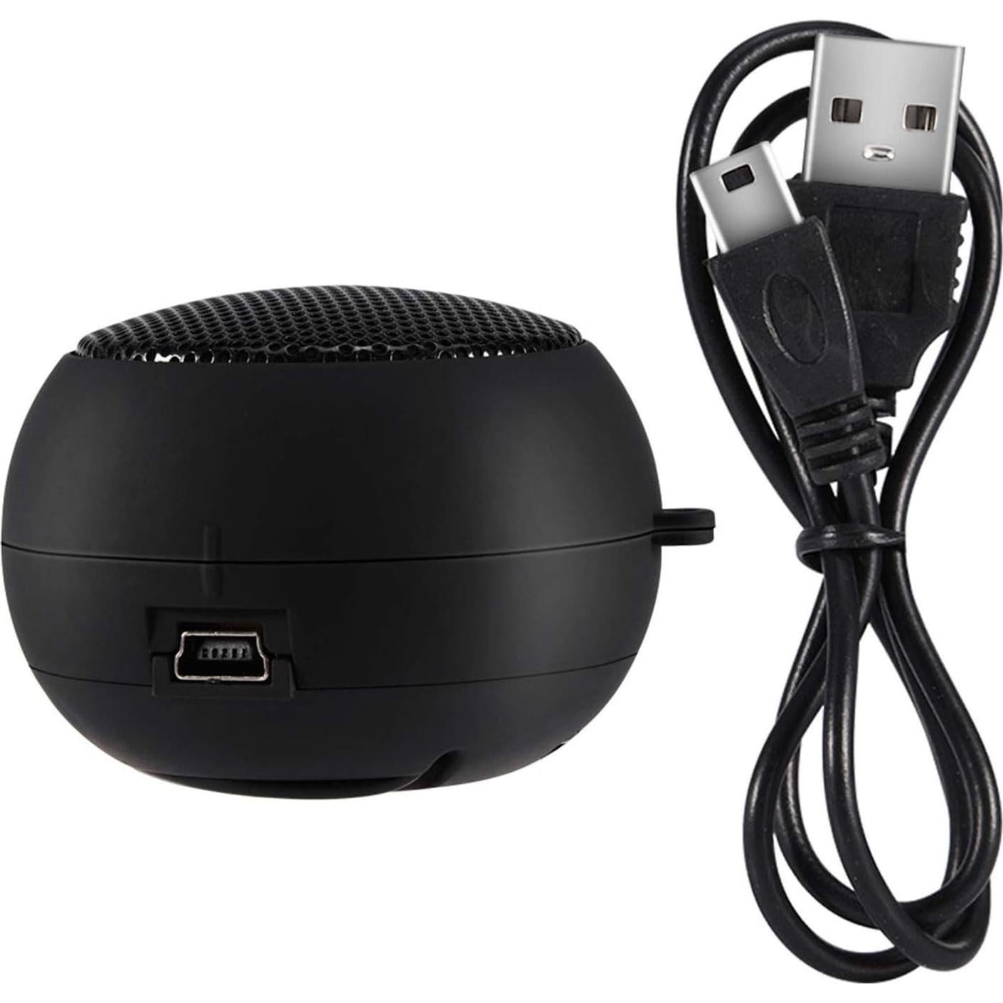 Altavoz Portátil Ciciglow Retráctil 180mAh 5.21x5.21cm Negro
