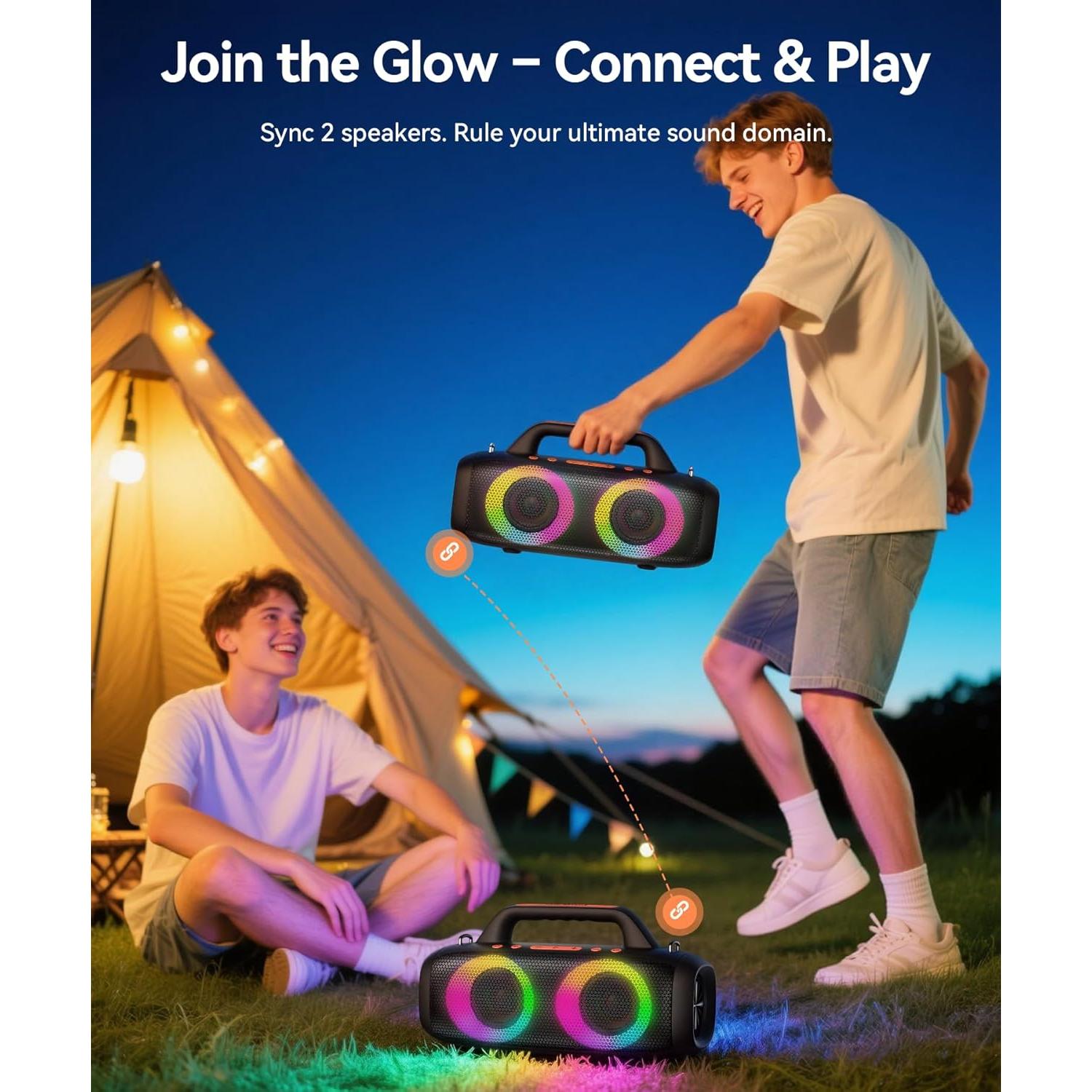 Altavoz Bluetooth Portátil BassBloom ROAR 1 60W IPX6 24H