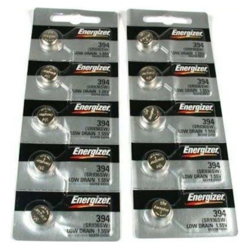 Baterías de Reloj Energizer SR936W SR936SW - 10 Unidades