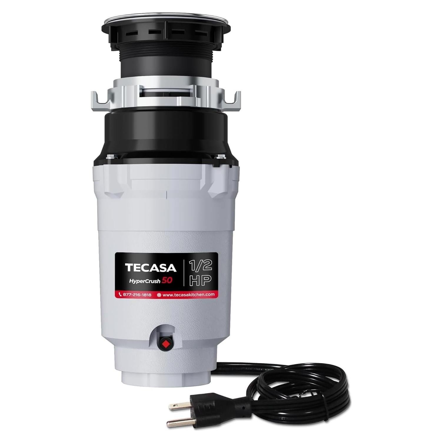 Triturador de Basura TECASA 0.5 HP Acero Inoxidable