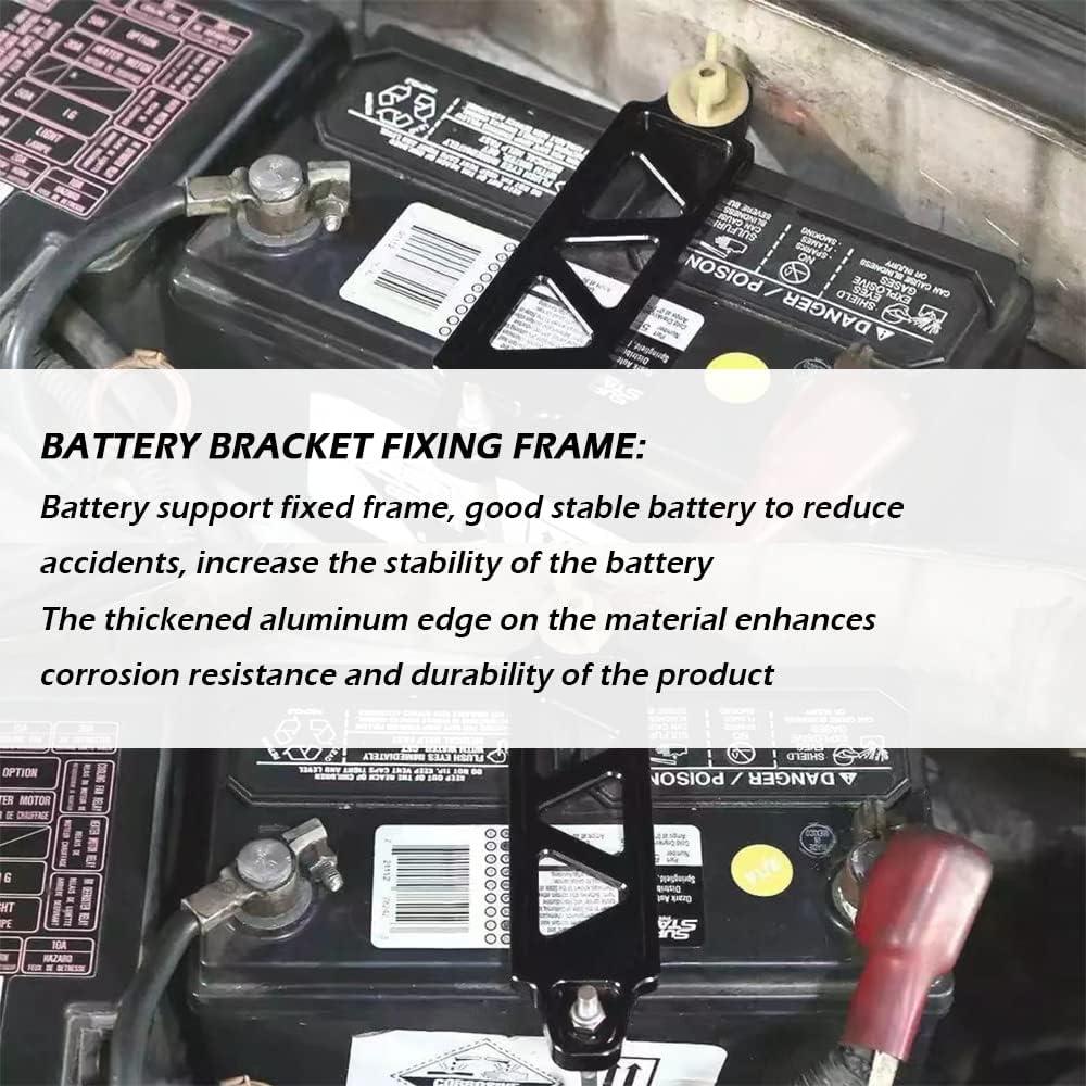 Soporte de Batería Aokdom Universal de Aluminio Plata 207mm