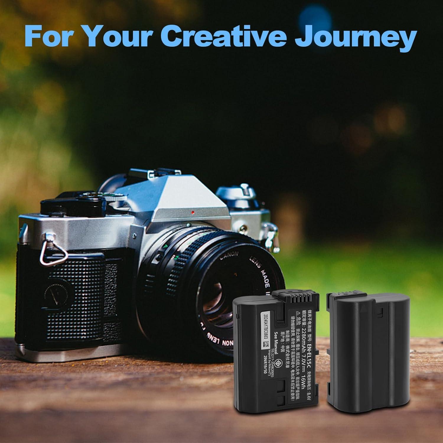 Batería EN-EL15C Nikon 2280mAh Compatible Z8 Z7 Z6 D7500