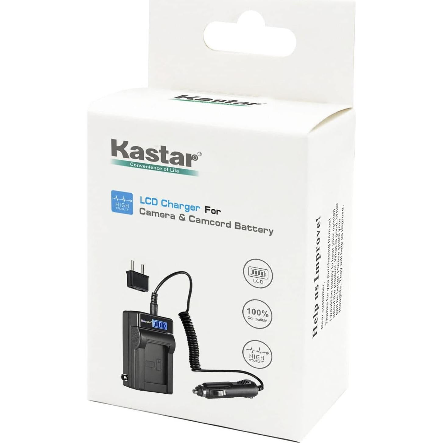 Cargador de Batería AC Kastar NP-FH50 para Cámaras Sony