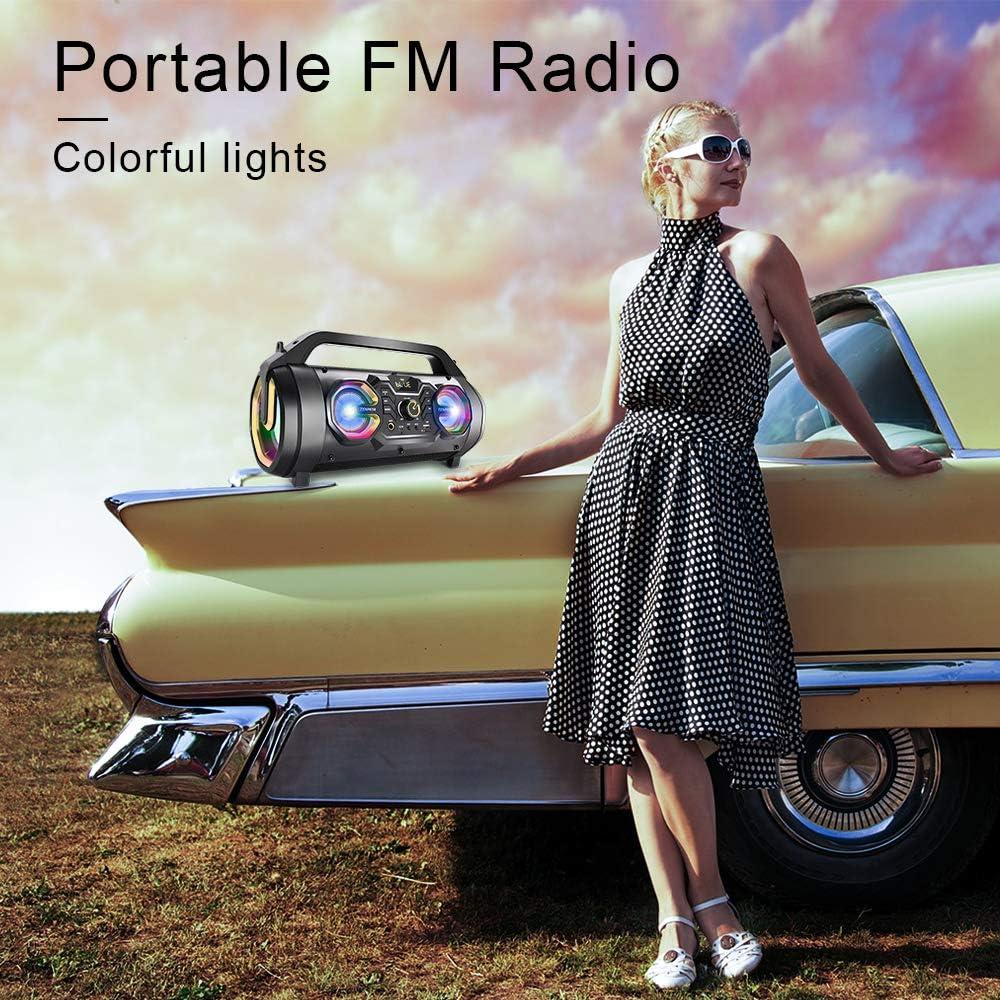 Altavoz Bluetooth TENMIYA A66 30W Portátil con Subwoofer