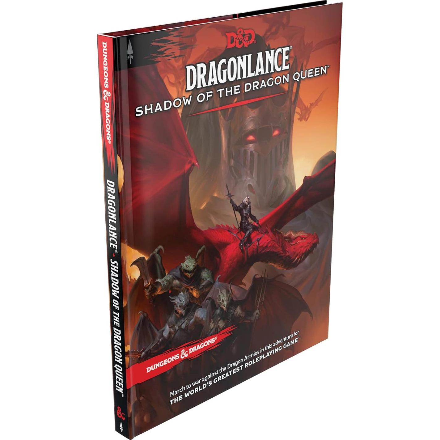 Libro Aventura D&D Dragonlance Sombra Reina Dragón