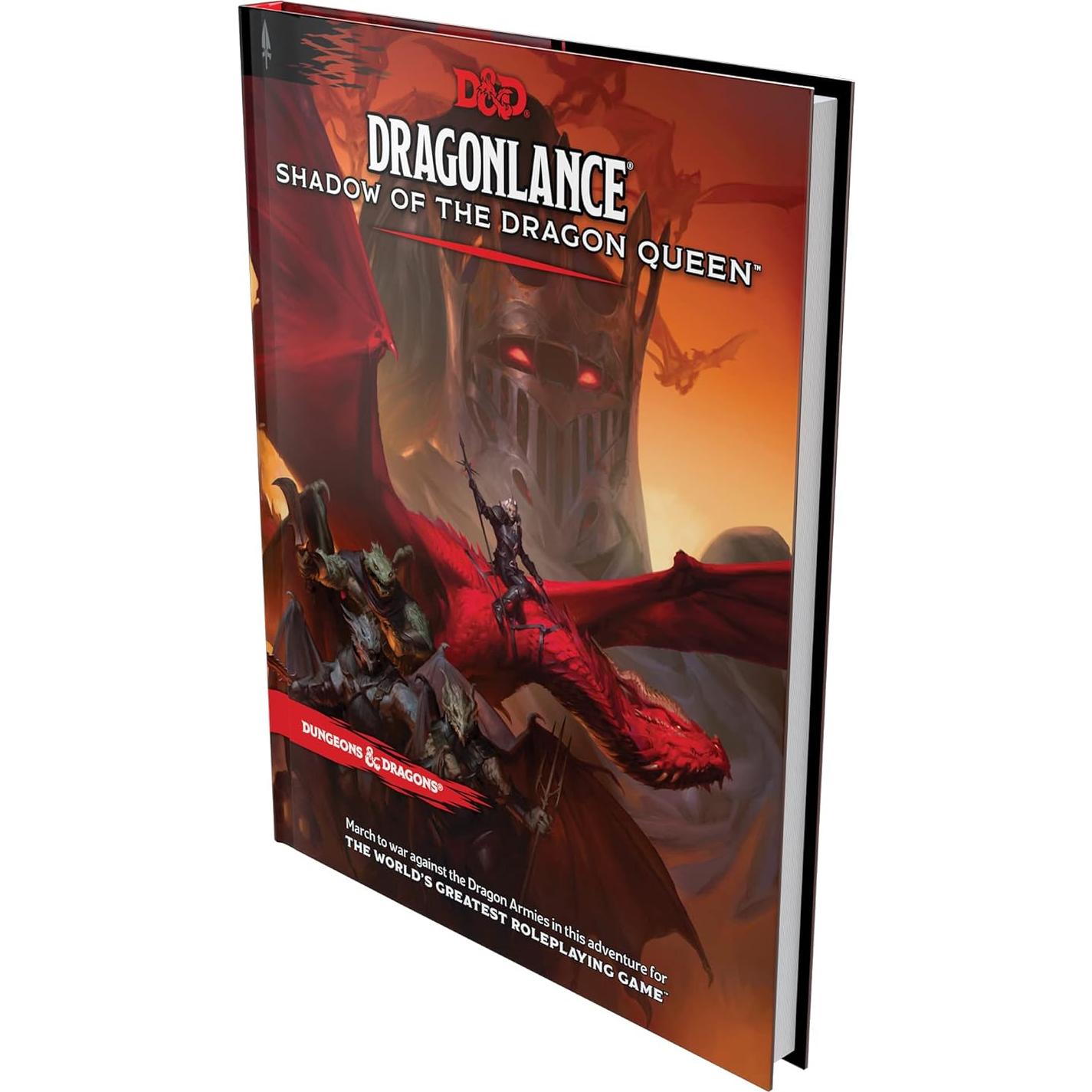 Libro Aventura D&D Dragonlance Sombra Reina Dragón