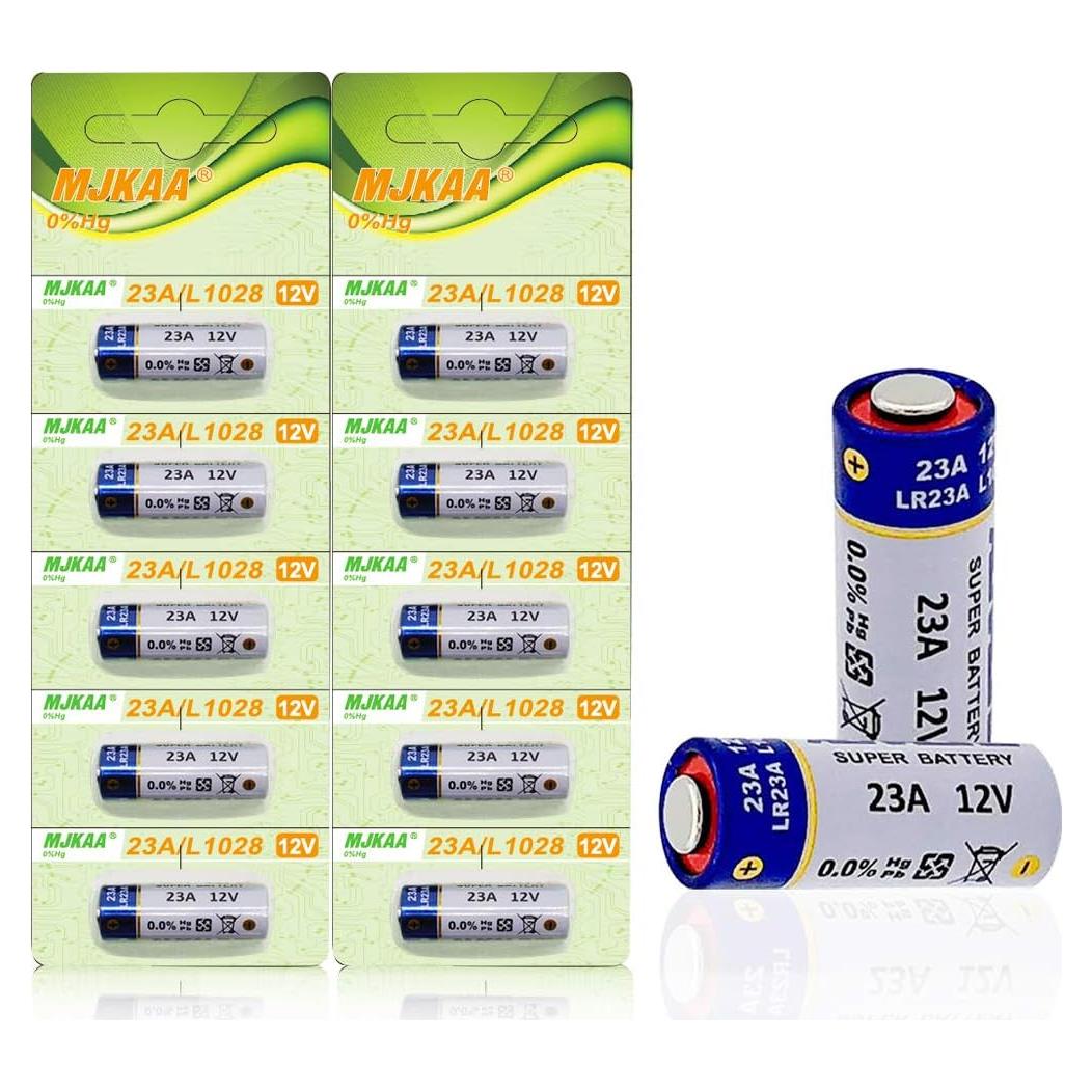 Batería Alcalina 23A 12V Fengli - Paquete de 10 Unidades