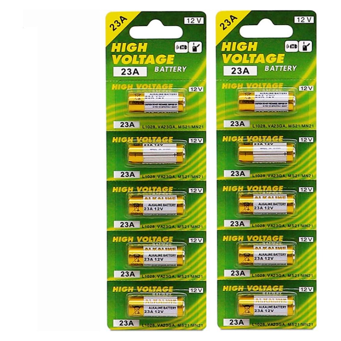 Batería Alcalina TXY 23A 12V 5 Pcs - Reemplazo de Baterías