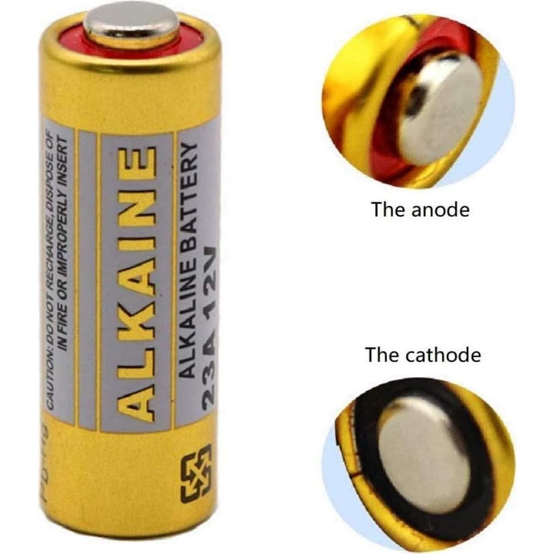 Batería Alcalina TXY 23A 12V 5 Pcs - Reemplazo de Baterías