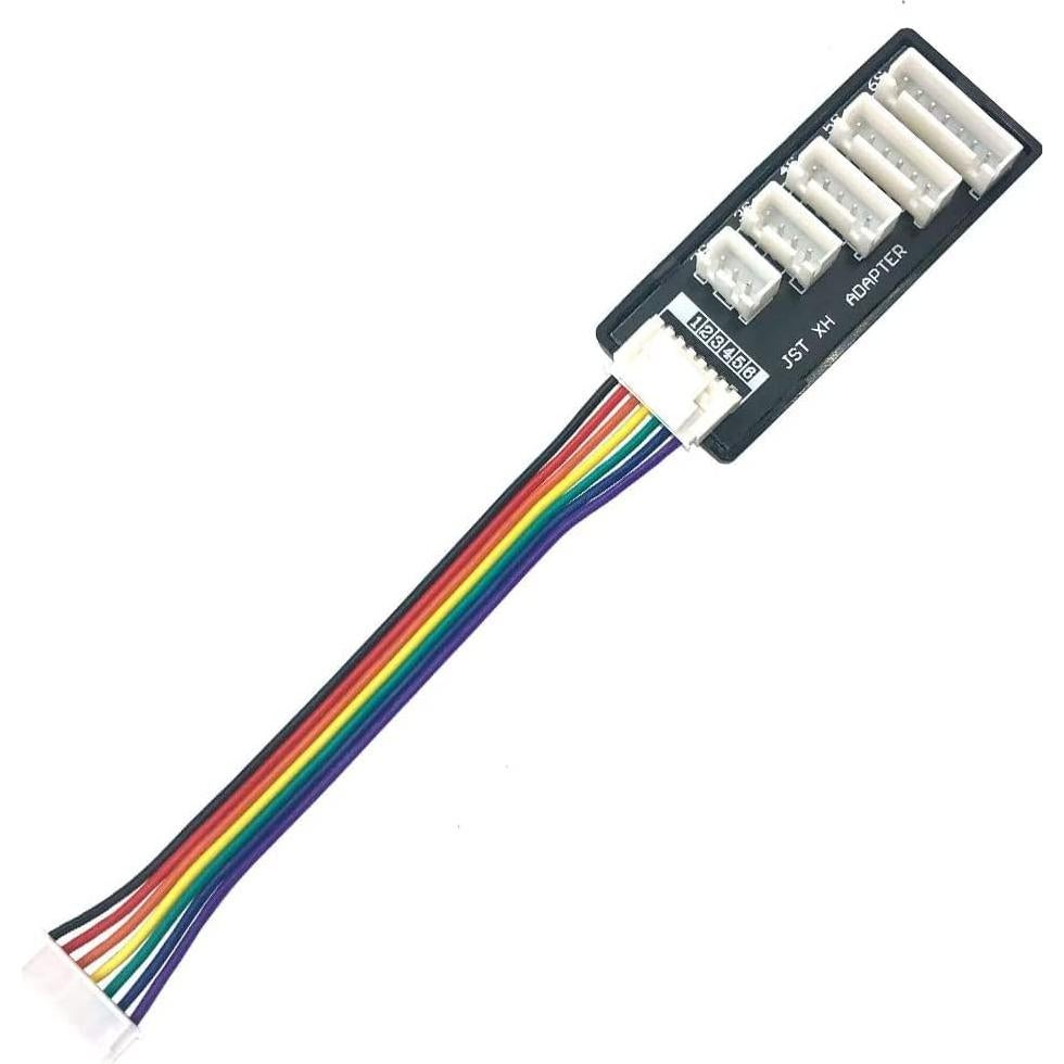 Adaptador de Carga Lipo 4pcs JST-XH 2S-6S FLY RC