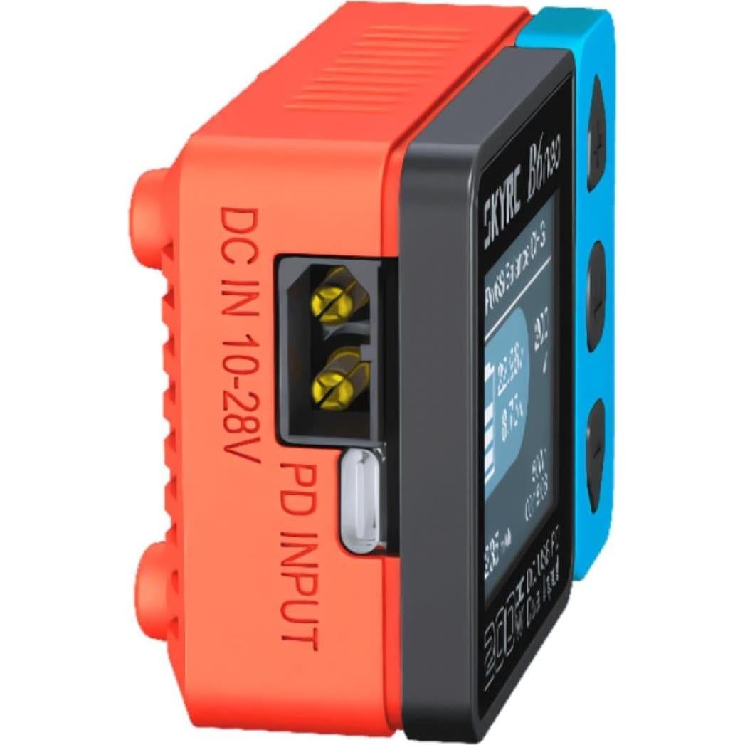 Cargador Lipo Balance SKYRC B6Neo 200W 1-6S DC/PD Azul-Rojo