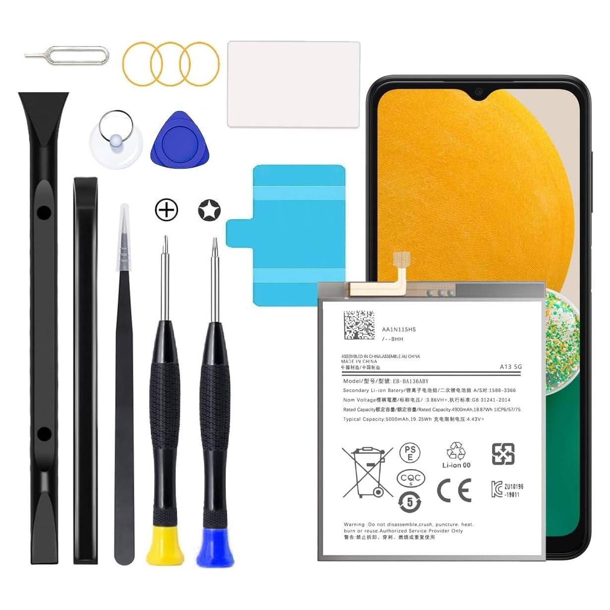 Batería Samsung Galaxy A13 5G 2025 con Kit de Herramientas