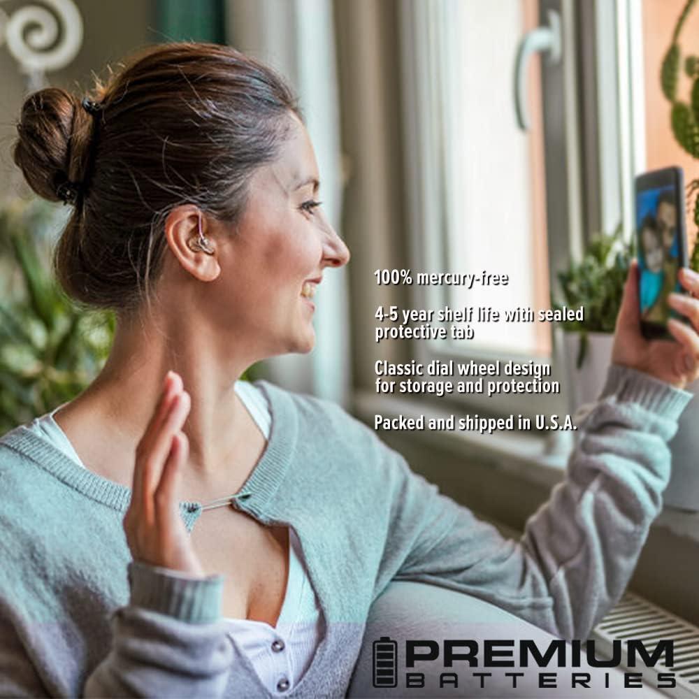 Baterías Premium 1.45V Tamaño 10 para Audífonos - 180 Unidades