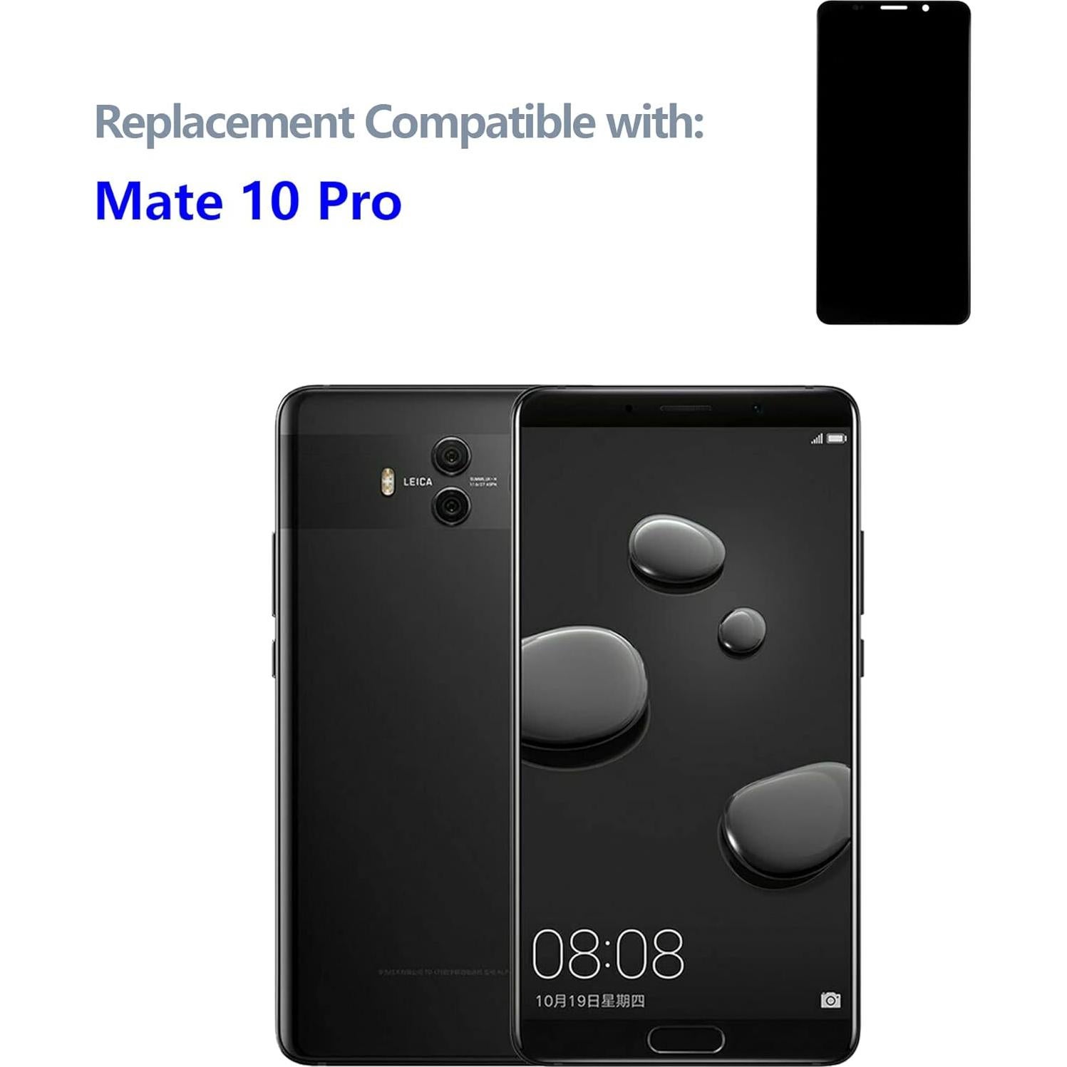 Reemplazo Pantalla LCD TFT Huawei Mate 10 Pro Negro 6.0"