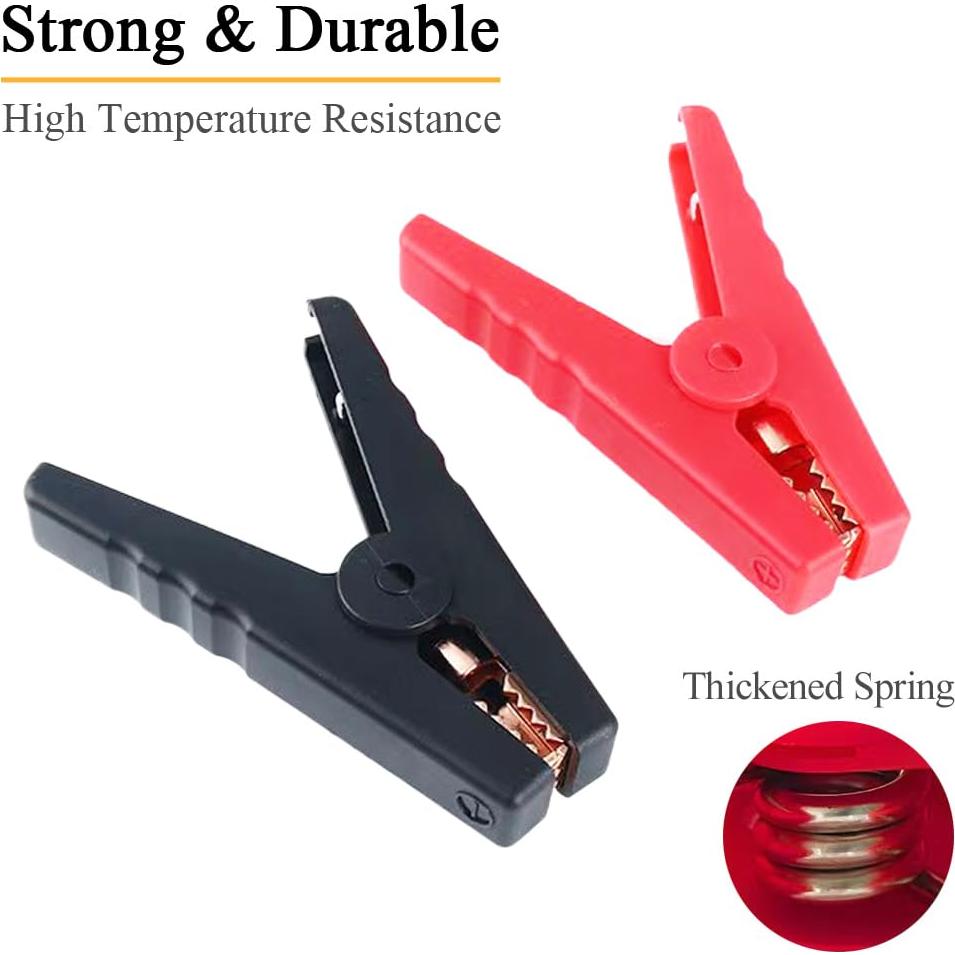 Cables de Arranque 8AWG GragicSZ para Batería Dewalt 20V 0.4m