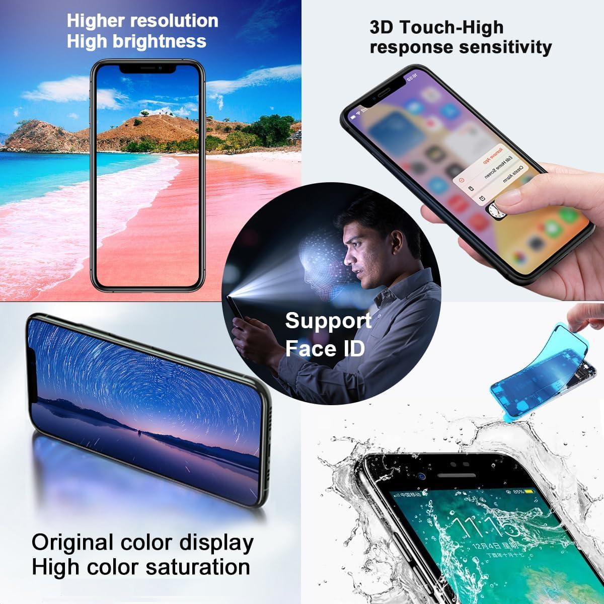 Reemplazo Pantalla LCD EFAITHFIX para iPhone 11 6.1" Full HD