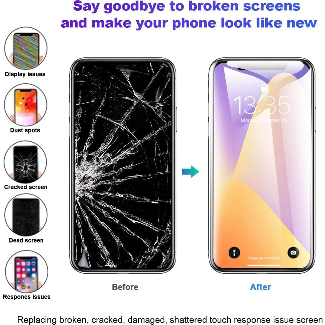 Reemplazo Pantalla LCD EFAITHFIX para iPhone 11 6.1" Full HD