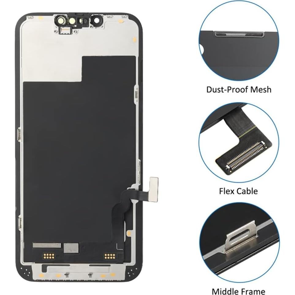 Reemplazo de Pantalla para iPhone 13 6.1" Fixerman con Herramientas