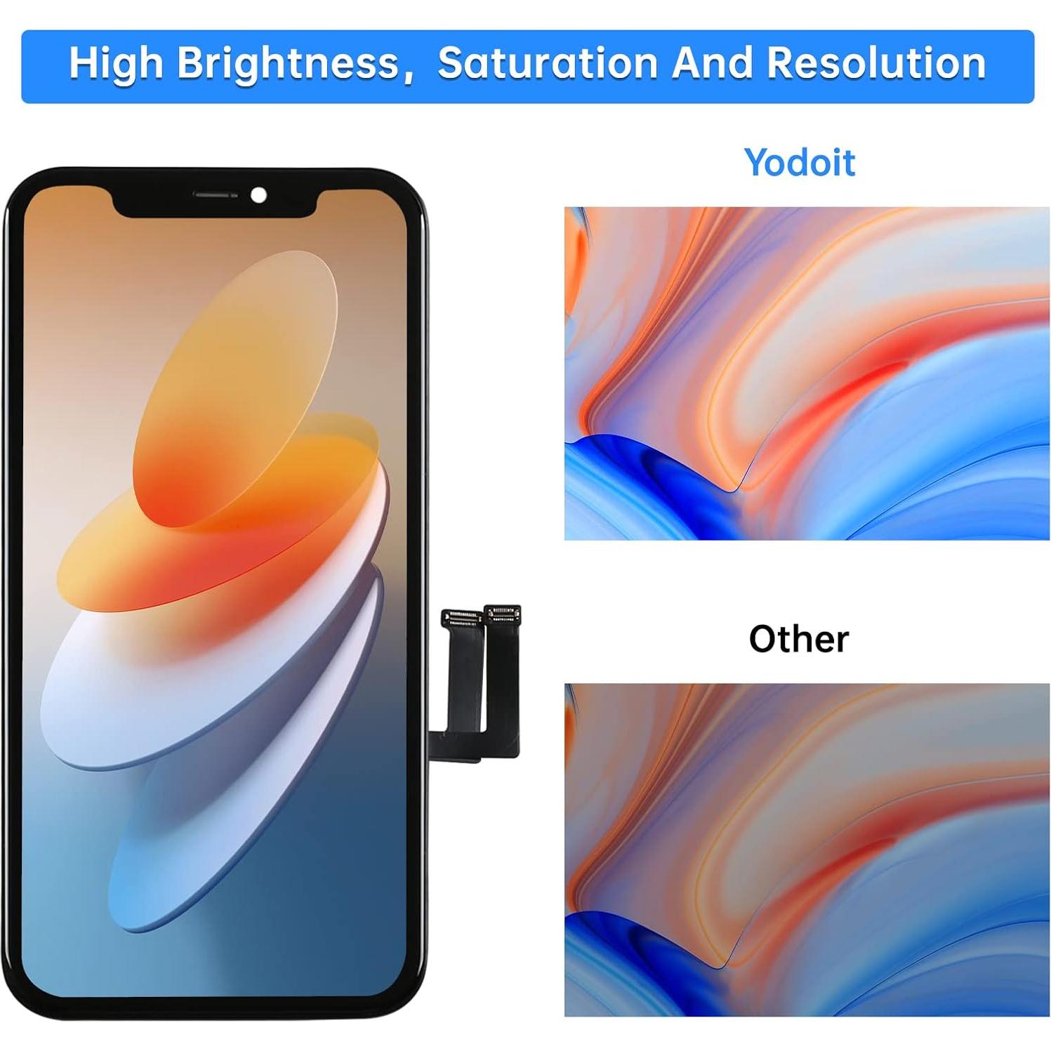 Pantalla LCD COF para iPhone 11 Yodoit 6.1" Reemplazo Completo