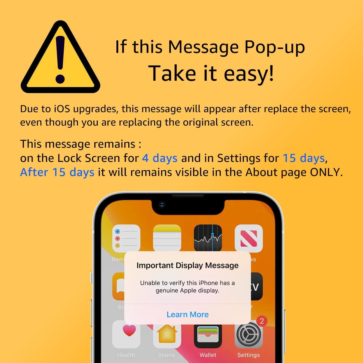 Pantalla LCD COF para iPhone 11 Yodoit 6.1" Reemplazo Completo