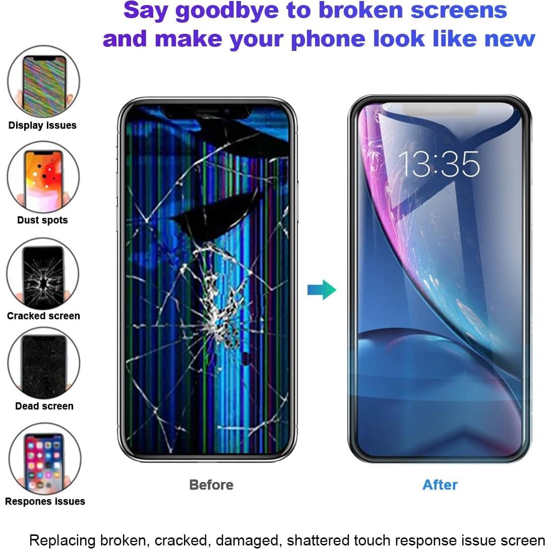 Reemplazo Pantalla LCD EFAITHFIX para iPhone XR 6.1"
