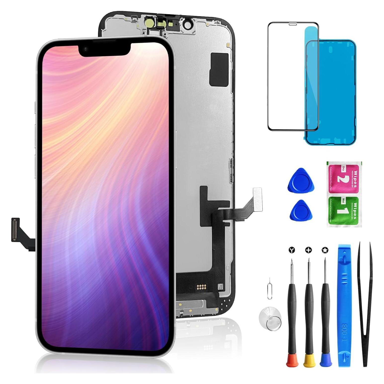 Reemplazo Pantalla LCD 3D Touch para iPhone 14 Diykitpl 6.1"