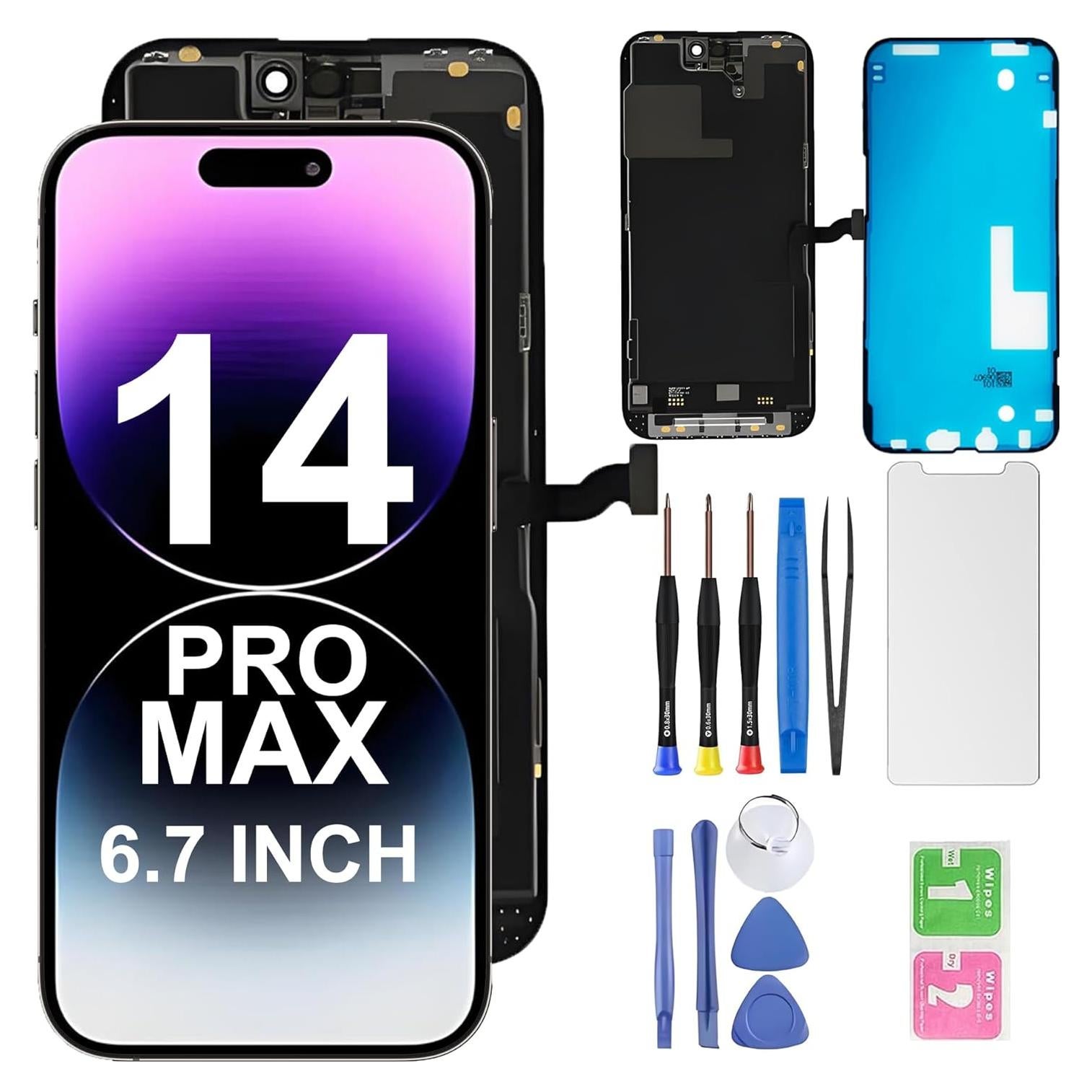 Reemplazo Pantalla LCD iPhone 14 Pro Max 6.7" con Kit