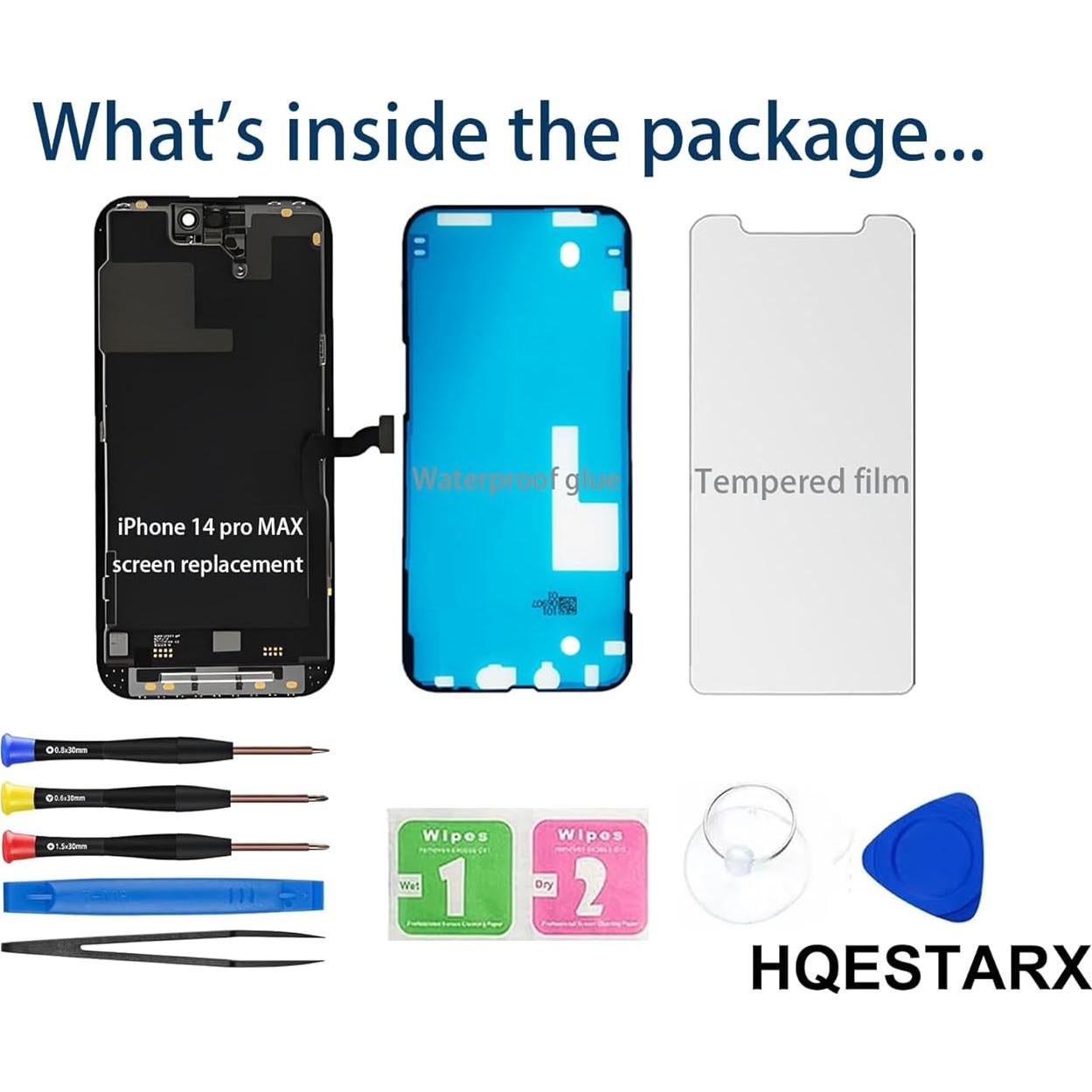 Reemplazo Pantalla LCD iPhone 14 Pro Max 6.7" con Kit