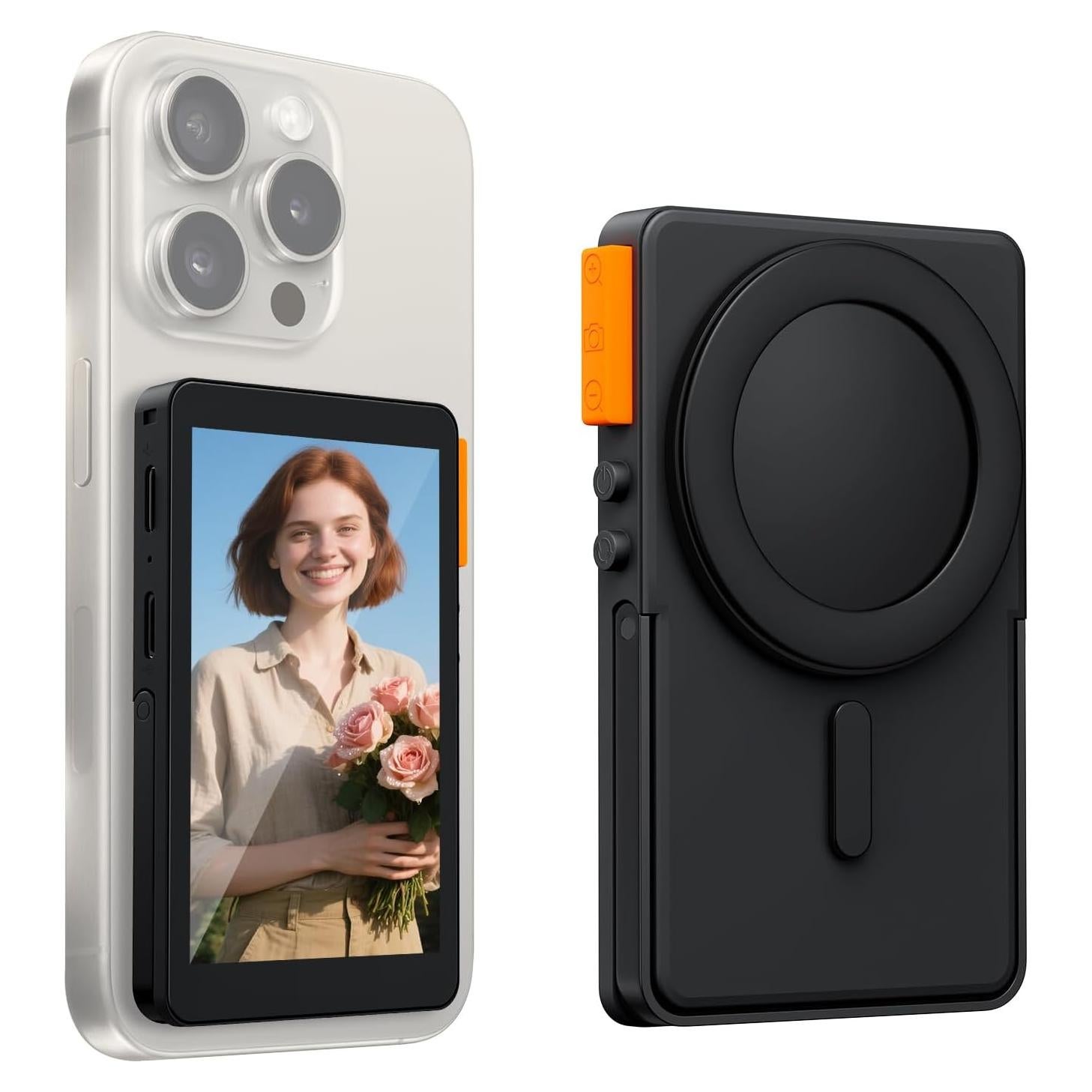 Monitor Selfie KZO X40F Inalámbrico 10.7x6.7cm HD para Vlog