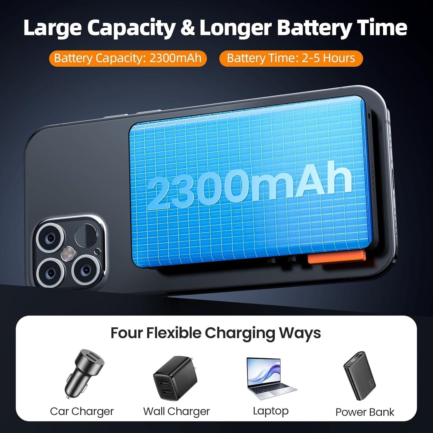 Monitor Selfie KZO X40F Inalámbrico 10.7x6.7cm HD para Vlog