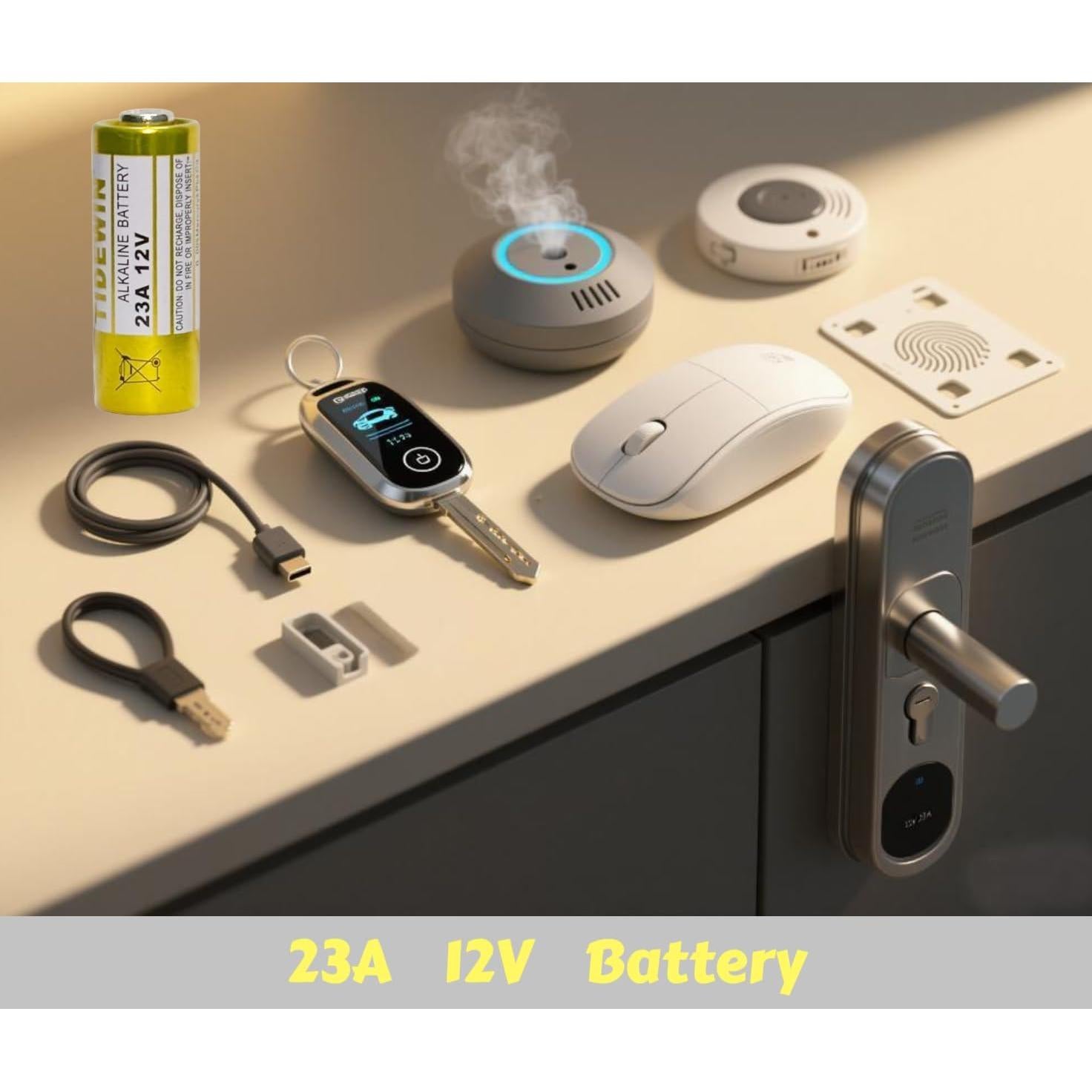 Baterías Alcalinas 12V 23A Eastern Trading - Paquete de 5