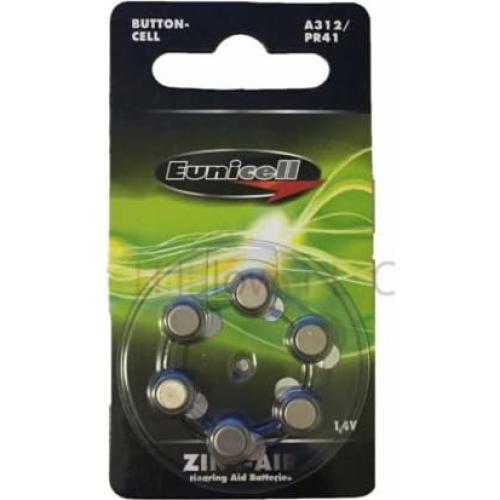 Baterías de Óxido de Zinc 1.45V A312 Hillflower 300 Piezas