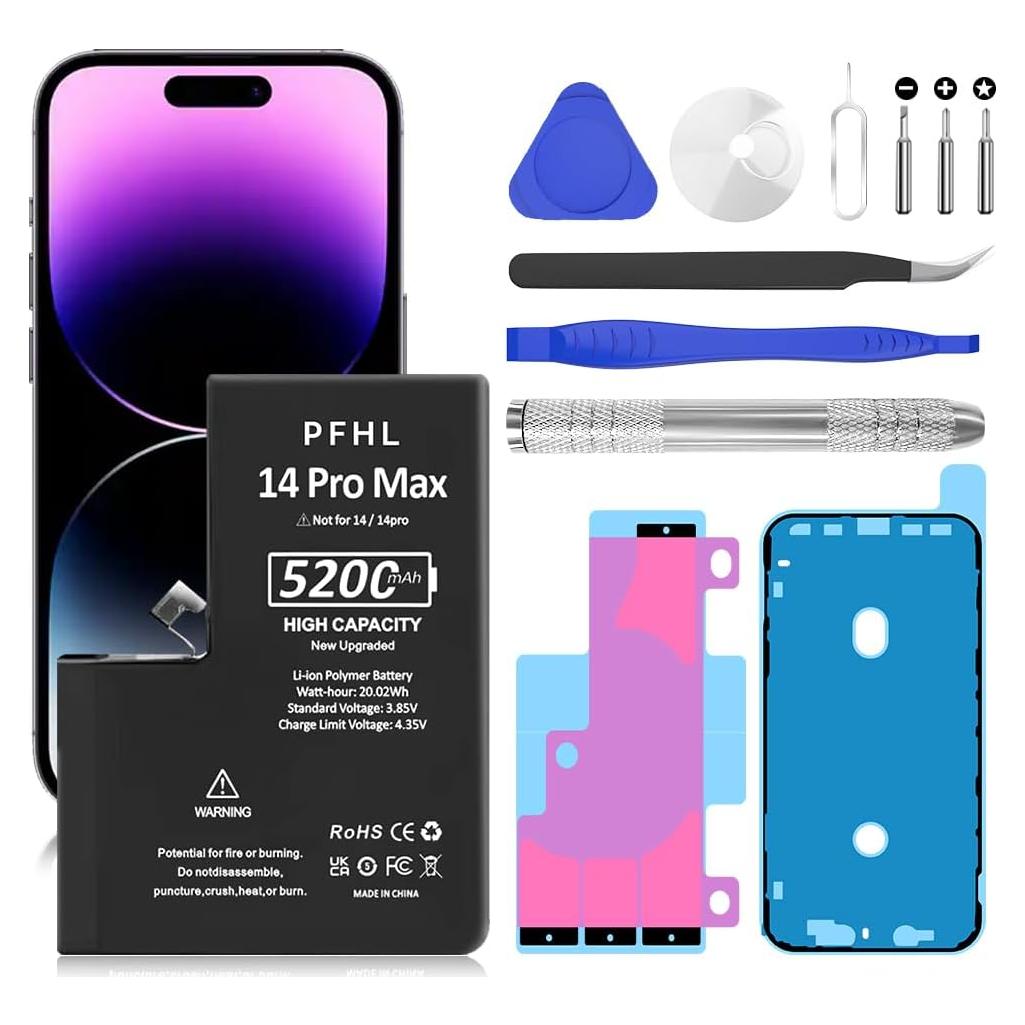 Batería de Reemplazo 5200mAh para iPhone 14 Pro Max - ShenZhen