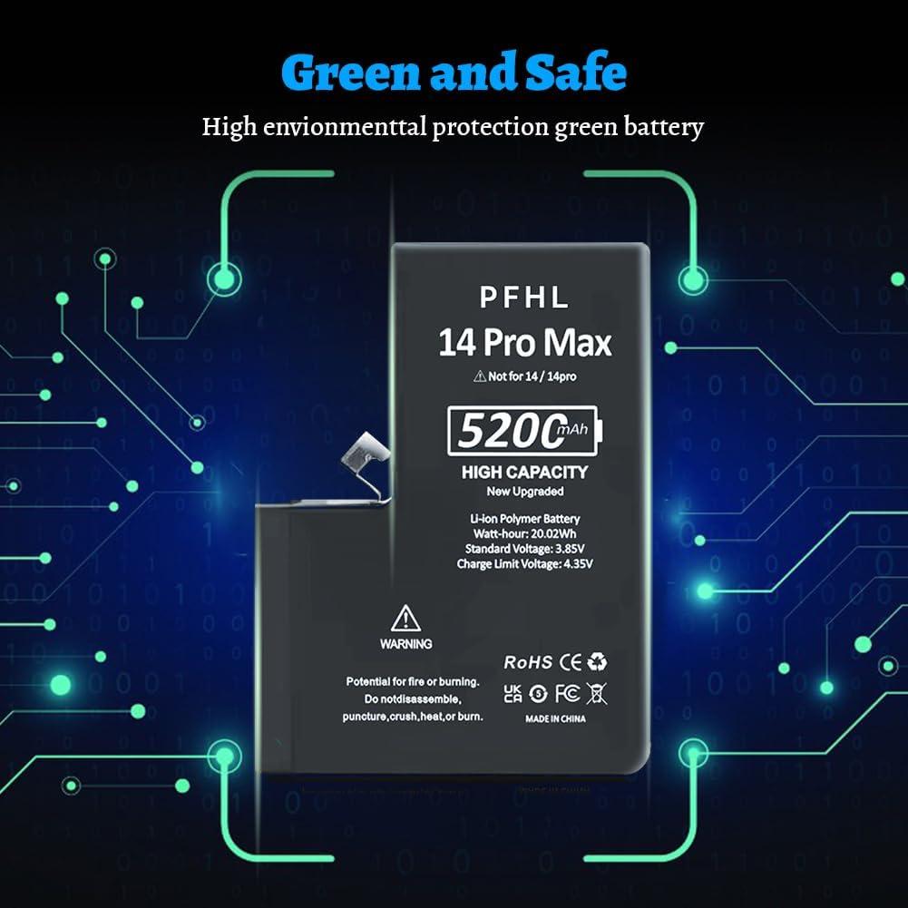 Batería de Reemplazo 5200mAh para iPhone 14 Pro Max - ShenZhen