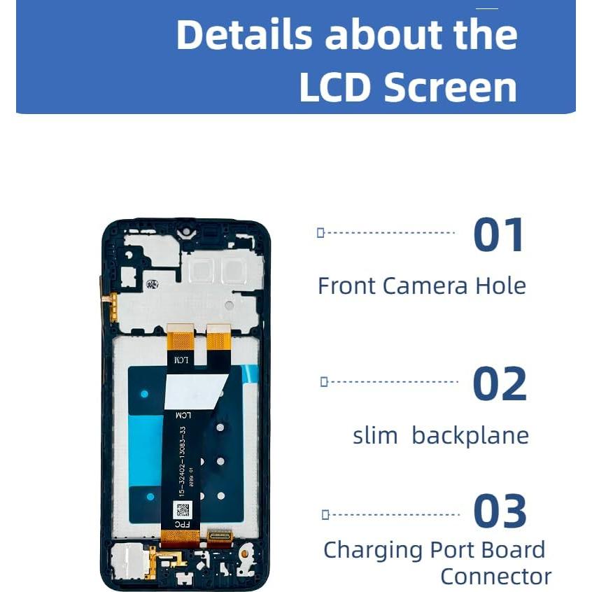 Reemplazo Pantalla Samsung Galaxy A14 5G Tefnkiee LCD 6.6"