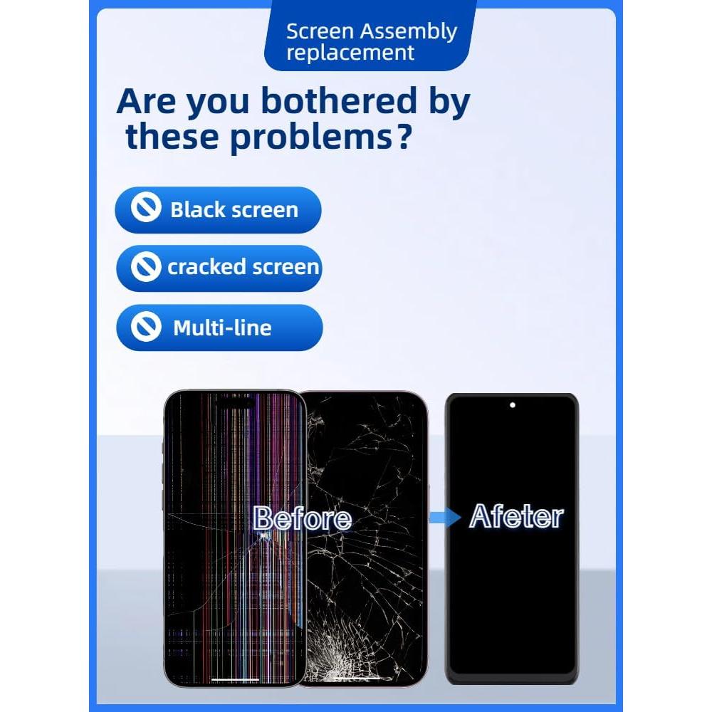 Reemplazo Pantalla Samsung Galaxy A14 5G Tefnkiee LCD 6.6"